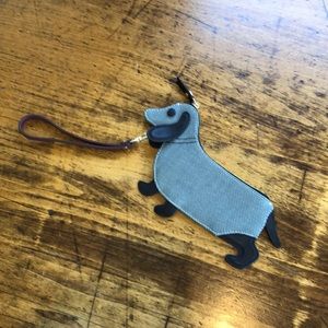 India Hicks Dachshund wristlet